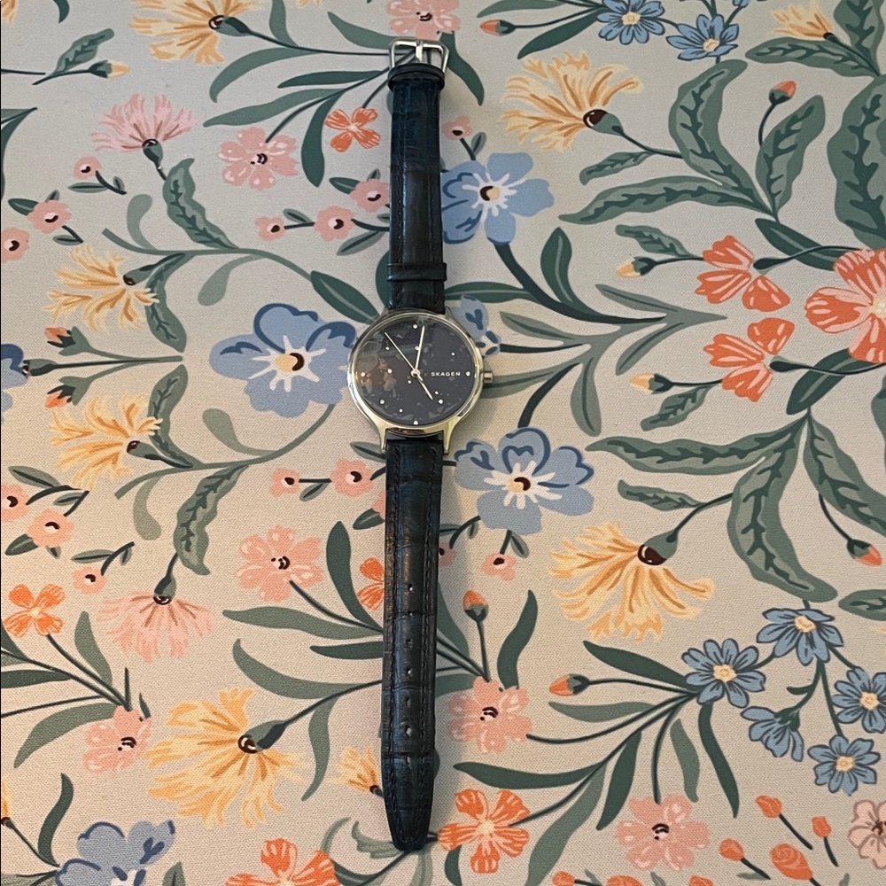 Skagen Anita Constellation Blue Strap Watch